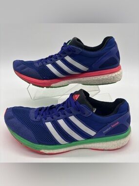 Adidas Adizero Boston Boost 5 Women’s Blue Running Shoes Size US 7 UK 5.5